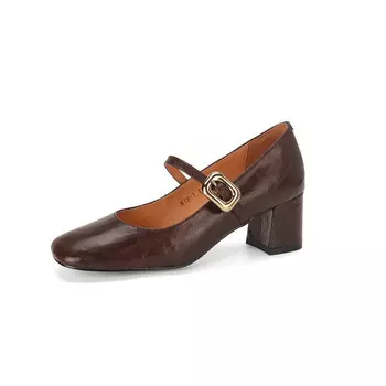 Туфли Мэри Джейн женские Zi Xiao, серебряный