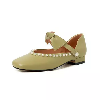 Туфли Мэри Джейн женские Zi Xiao, зеленый