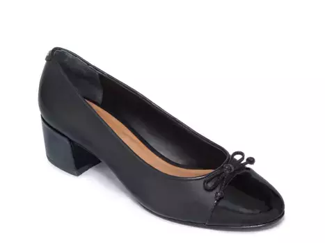 Туфли Marisol Pump Bernardo, цвет blackleather_patentleather