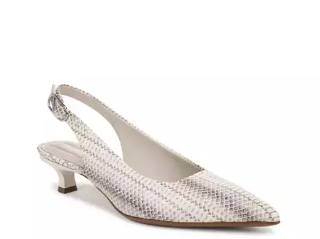 Туфли Marlow Franco Sarto, White/Grey Snake Print Leather
