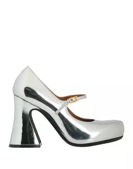 Туфли Marni, серебро