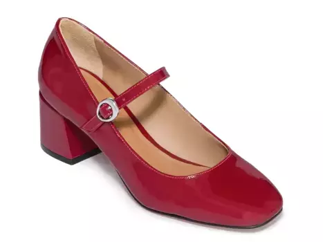 Туфли Mary Jane Ancona Bernardo, Red Patent Leather