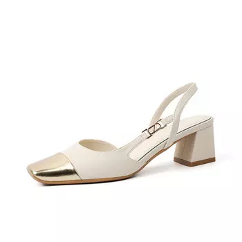 Туфли Mary Jane Beijiani, белый/золотой