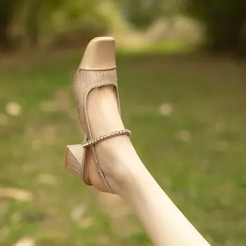 Туфли Mary Jane Beijiani, бежевый