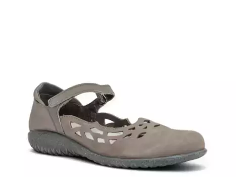 Туфли Mary Jane Naot, Grey Nubuck Leather