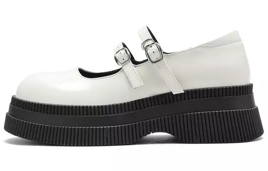 Туфли Mary Jane женские низкие бежевые C°Banner