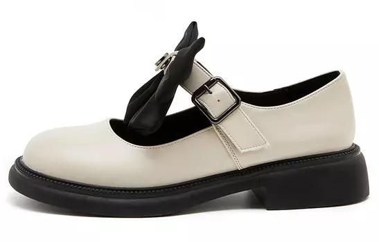 Туфли Mary Jane женские низкие бежевый Joy&Mario