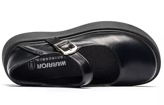 Туфли Mary Jane женские низкие черные Warrior