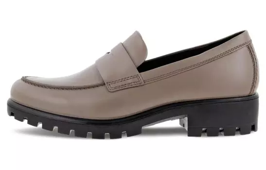 Туфли Mary Jane женские серо-коричневые Ecco