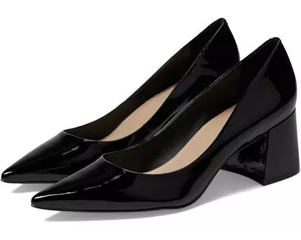 Туфли Massimo Matteo Dawn Block Heel Pump, цвет Black Patent
