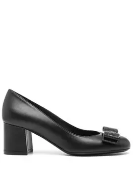 Туфли Melena 70 Ferragamo, черный