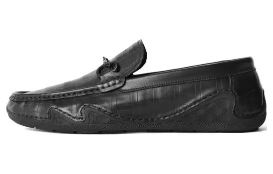 Туфли Men"s Casual Men Low-Top Solid Color Belle, черный