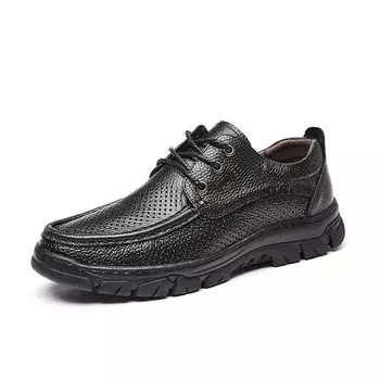 Туфли Men"s Casual Men Low-Top черный Mulinsen