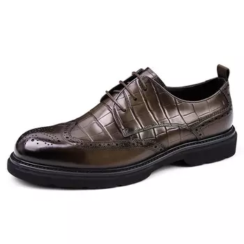Туфли Men"s Casual Men Low-Top Brown Palmpolo