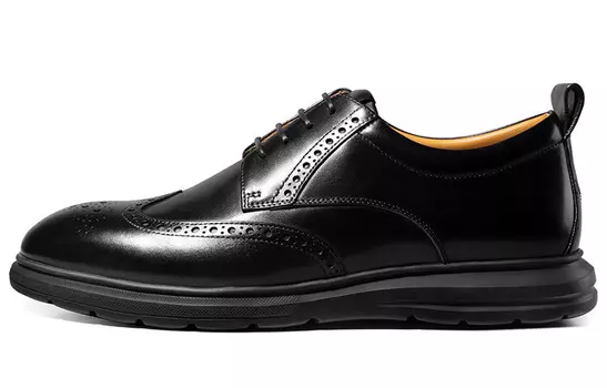 Туфли Men"s Casual Men Low-Top черный Thom Wills