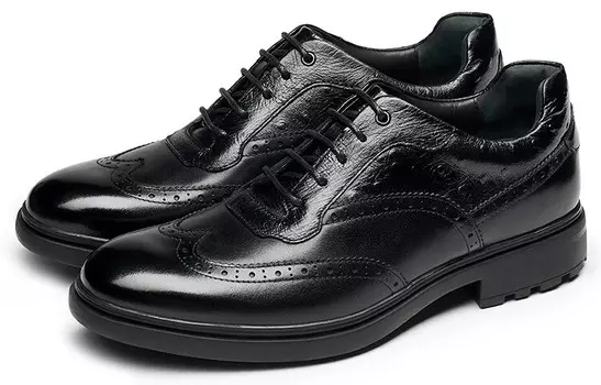 Туфли Men"s Casual Men Low-Top черный Kangnai