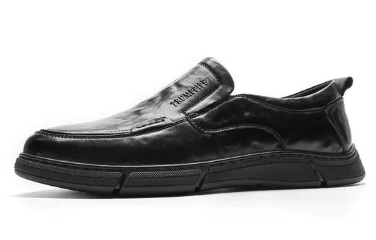 Туфли Men"s Casual Men Low-Top черный Trumppipe