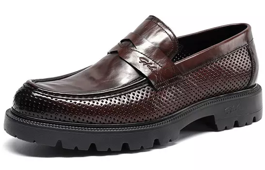 Туфли Men"s Casual Men Low-Top Brown Satchi