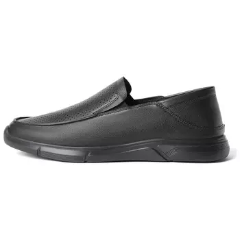 Туфли Men"s Casual Men Low-Top Solid Color Senda, черный