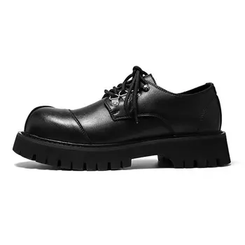 Туфли Men"s Casual Men Low-Top черный Zuogedu