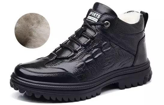 Туфли Men"s Casual Men Low-Top черный Vanssi