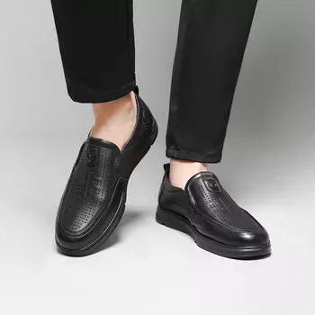 Туфли Men"s Casual Men Low-Top черный Shouba