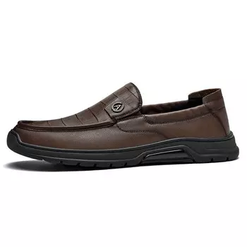 Туфли Men"s Casual Men Low-Top Brown Aokang