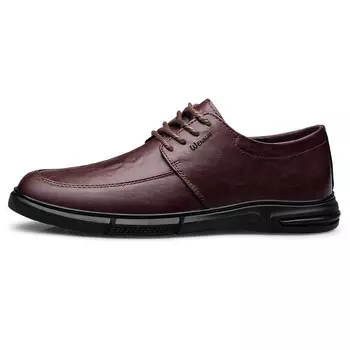 Туфли Men"s Casual Men Low-Top Brown Wen Nai