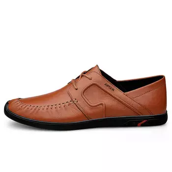 Туфли Men"s Casual Men Low-Top Brown Aipsen