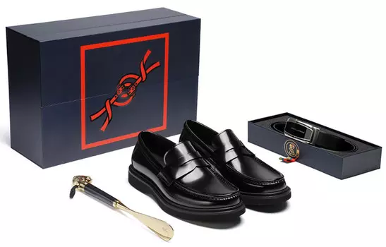 Туфли Men"s Casual Men Low-Top черный Roberta Di Camerino