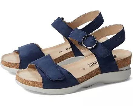 Туфли Mephisto Oriana, цвет Midnight Blue Velcalf Premium