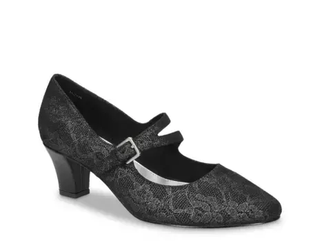 Туфли Meryl Mary Jane Pump Easy Street, черный