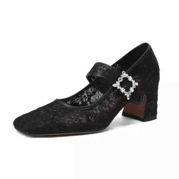 Туфли MEWGL Mary Jane Shoes Women's, черный