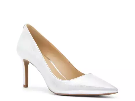 Туфли Michael Kors Alina Flex Pump, серебристый металлик