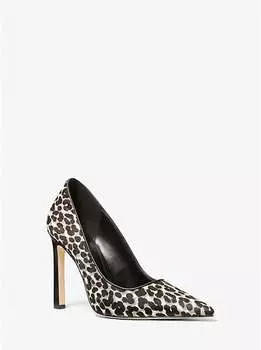 Туфли Michael Kors Amara Leopard Print, черный