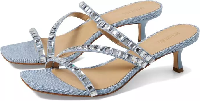 Туфли Michael Kors Celia Kitten Slide, цвет Blue Haze Multi