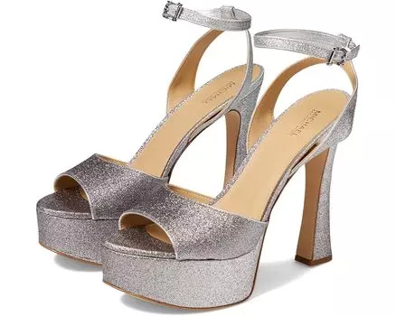 Туфли Michael Kors Jenson Platform Sandal, цвет Silver/Black