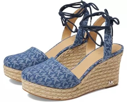 Туфли Michael Kors Margie Closed Toe Wedge, цвет Denim