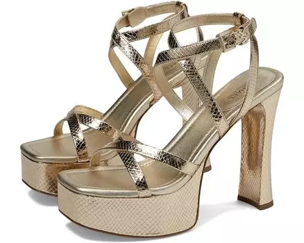 Туфли Michael Kors Paola Platform Sandal, цвет Pale Gold