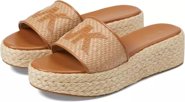 Туфли Michael Kors Sadler Wedge, цвет Natural/Acorn