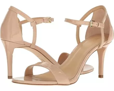 Туфли Michael Kors Simone Mid Sandal, цвет Light Blush Patent