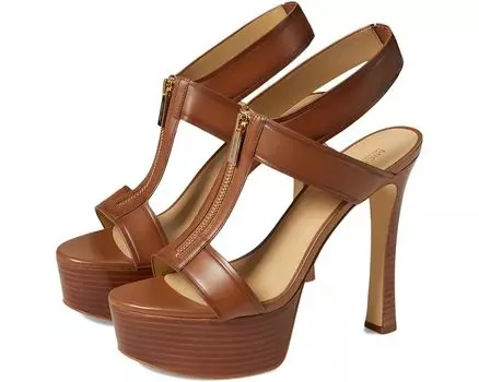 Туфли MICHAEL Michael Kors Berkley High Platform, цвет Luggage