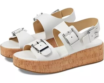 Туфли MICHAEL Michael Kors Colby Flatform Sandal, цвет Optic White