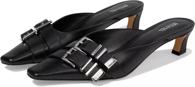 Туфли MICHAEL Michael Kors Darrington Kitten Mule, черный