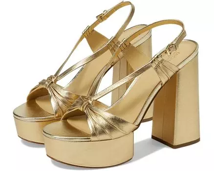 Туфли MICHAEL Michael Kors Gabriella Platform Sandal, цвет Pale Gold