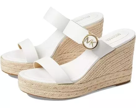 Туфли MICHAEL Michael Kors Lucinda Wedge, цвет Optic White