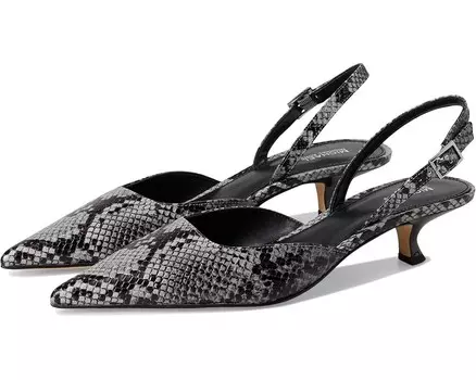 Туфли MICHAEL Michael Kors Luna Kitten Sling Pumps, цвет Quarry Grey