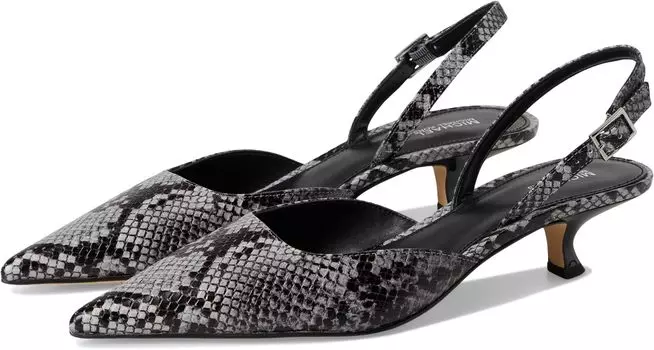 Туфли MICHAEL Michael Kors Luna Kitten Sling Pump, цвет Quarry Grey