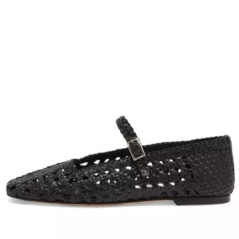 Туфли Miista Yedia Woven Ballerina Shoe, черный