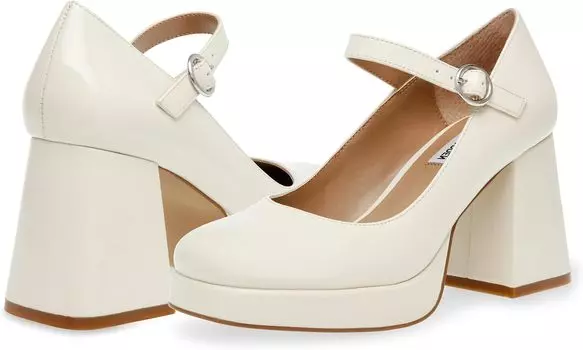 Туфли Mingle Mary Jane Pump Steve Madden, цвет Bone Patent